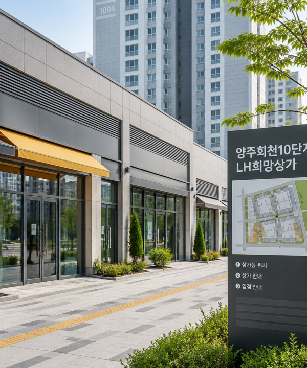 =양주회천10단지 LH희망상가 관련 혜택 안내 이미지